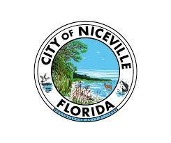 City of Niceville Florida logo, community supporter of Platinum Lifestyle Professionals' Haunted Hall of Terror 2026, annual Halloween Event.
